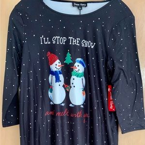 Brand New With Tags Cute Winter Themed Dress